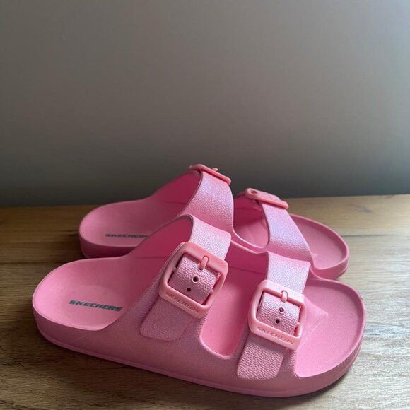 Sketchers Pink Size 1 Girl's Sandals - Picture 4 of 4